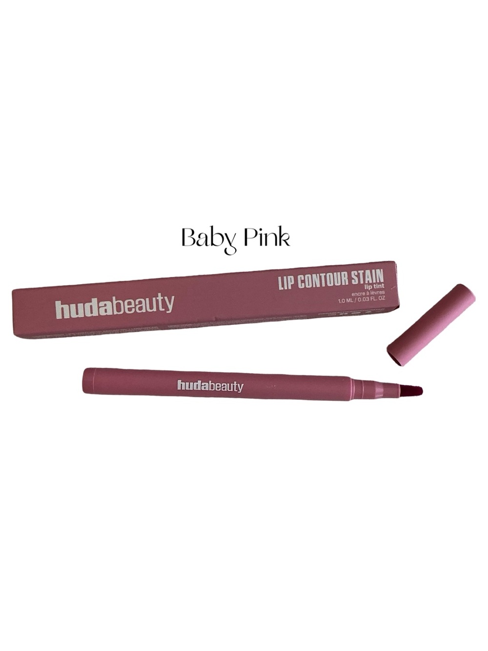 Huda Beauty Lip Contour Stain “Baby Pink”